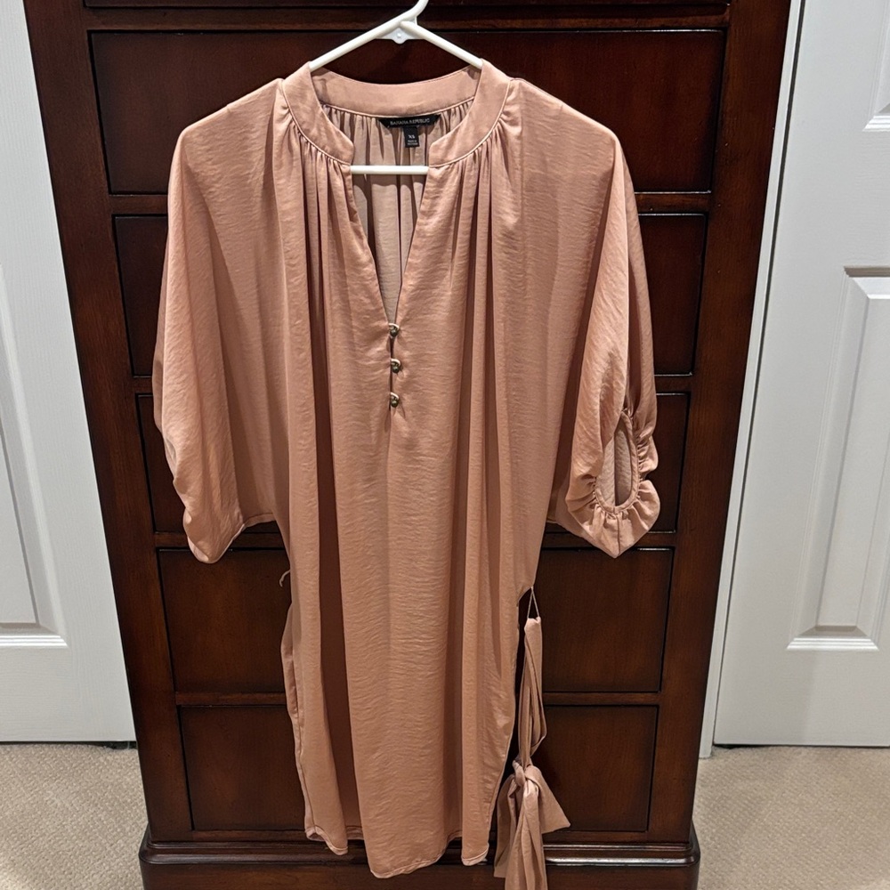 Banana Republic Women's Peach Tunic Dress